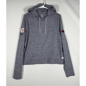 NWT Rhoback Tempo Performance Hoodie Womens Medium Gray Arkansas Razorbacks NCAA
